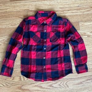 Sonoma Buffalo Plaid Button Down Shirt